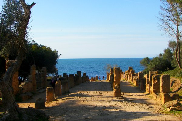 Roman ruins in Algeria