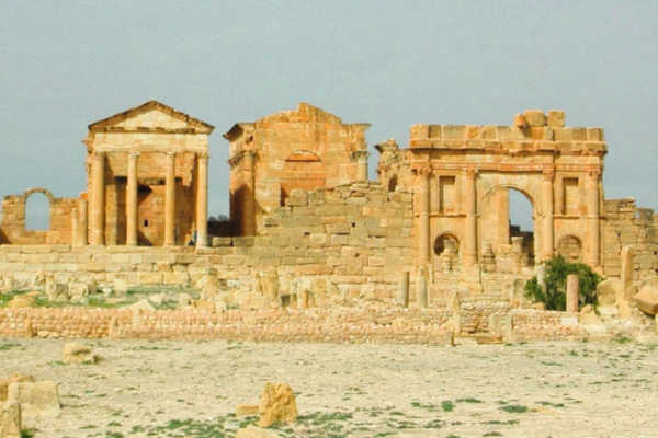 Roman ruins in Tunisia
