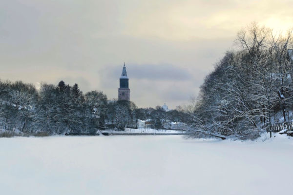 Turku in Finland, medieval landmark