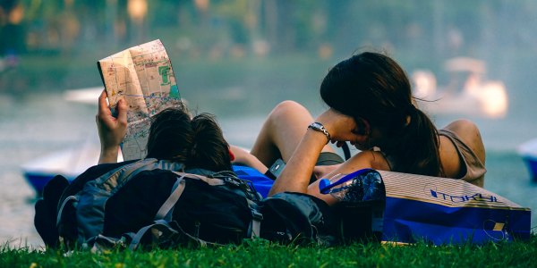 Two young travelers in Europe on EF Ultimate Break trip