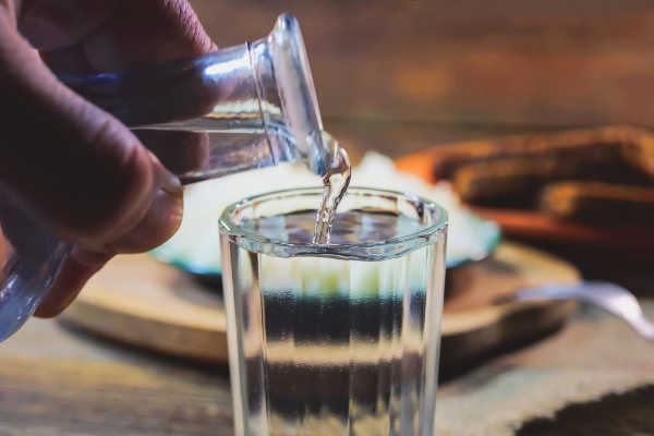 Vodka tasting and demonstration in Russia Vodka Museum