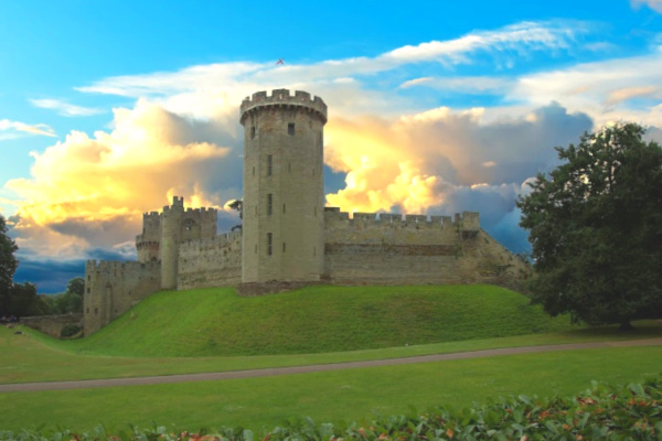 Warwick Castle in England