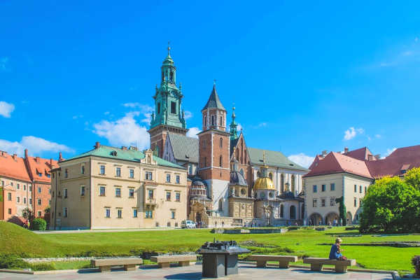 Wawel Castle in Krakow Poland