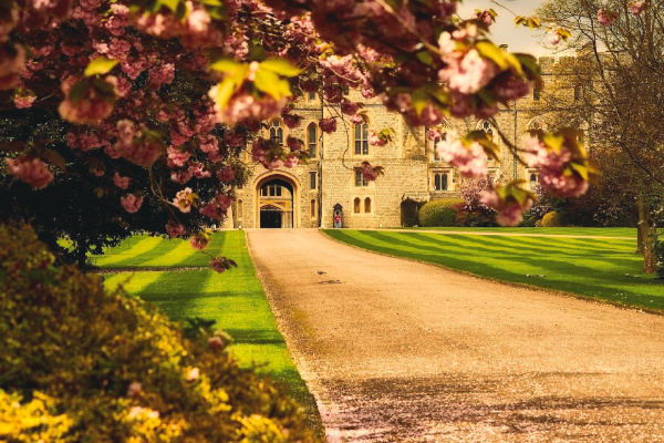 Castle hotel in England