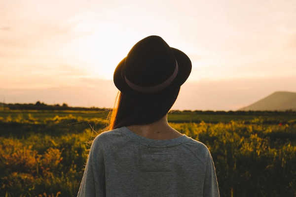 Young woman exploring