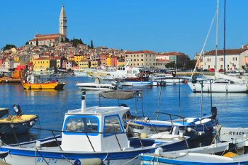 Harbor on the Adriatic Sea