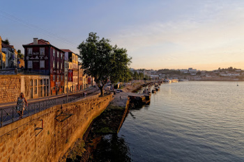 Douro River through Porto Portugal