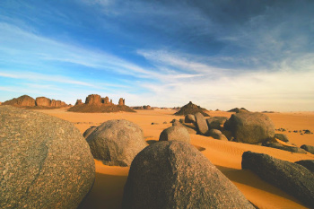 Desert in Algeria