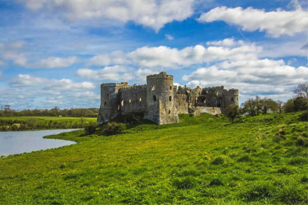 Carew Castle in Wales