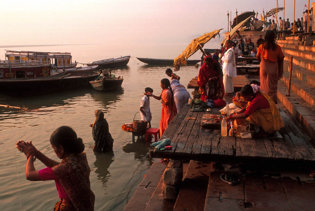 Ganges River Morning India