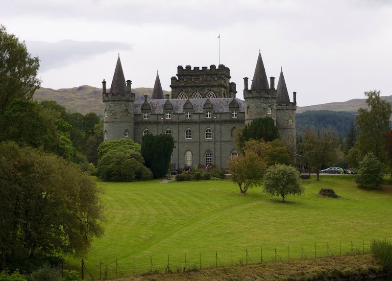 Castle in Argyle, Scotland
