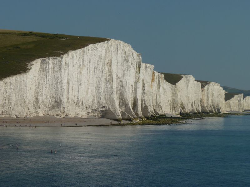 Seven Sisters Cliffs in Sussex