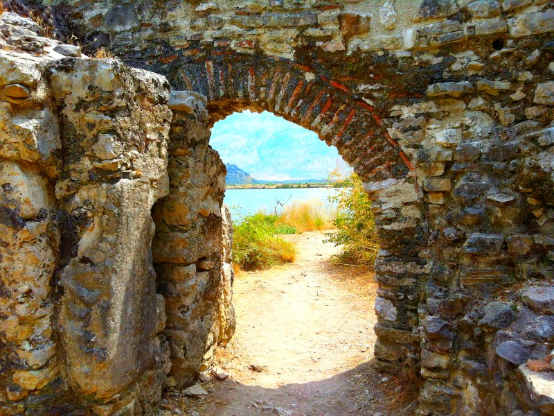 Albania gate to ocean