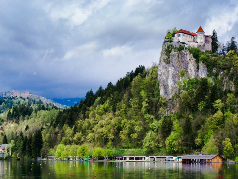 Bled Castle in Slovenia