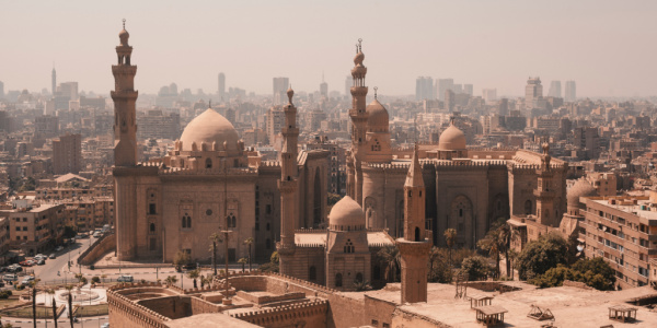 Stunning view of Cairo, Egypt.