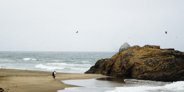 California coast, United States.