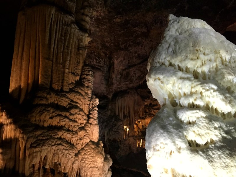 Postojna Cave in Slovenia