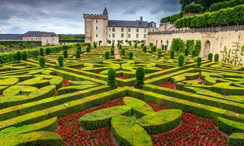 Gardens of Chateau Villandry, France