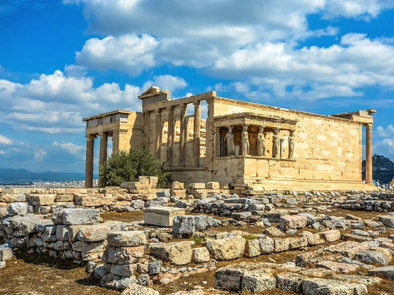 Akropolisz Görögország legfőbb látnivalói