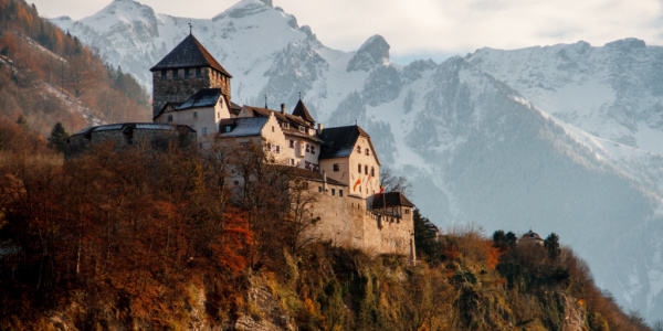 Castle Vaduz in Liechtenstein.