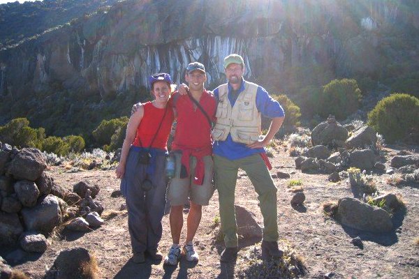 Gavin Stride CEO on hiking trip