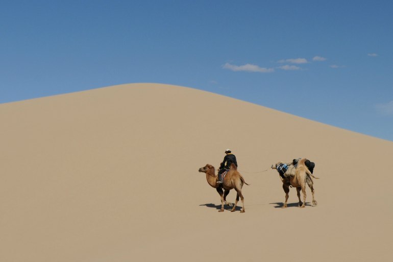 Gobi Desert in Mongolia