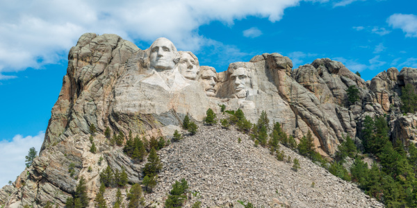 Mount Rushmore.