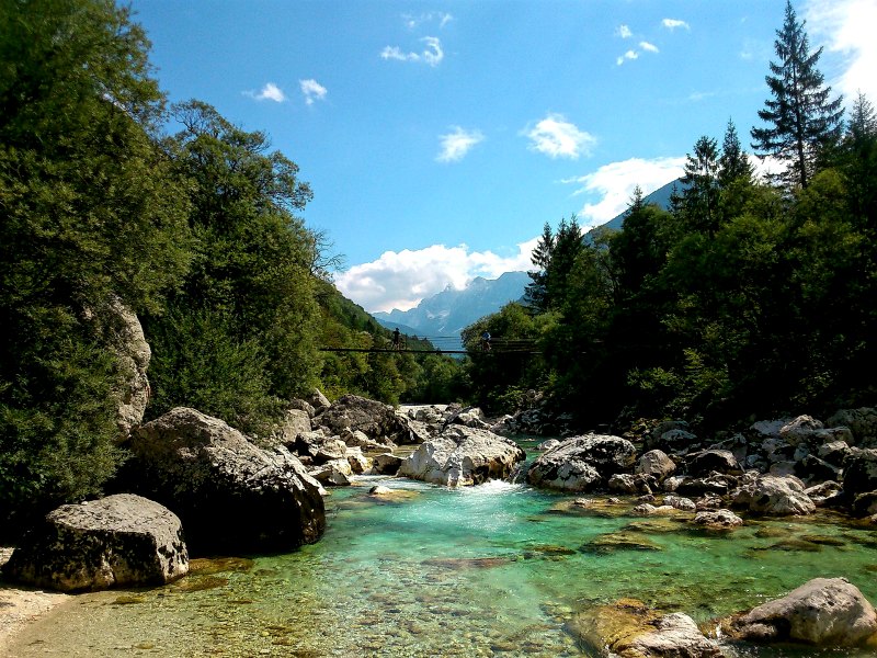 Soca River Top Attraction in Slovenia 