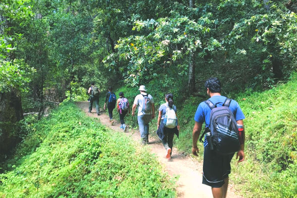 Stride team hiking outing