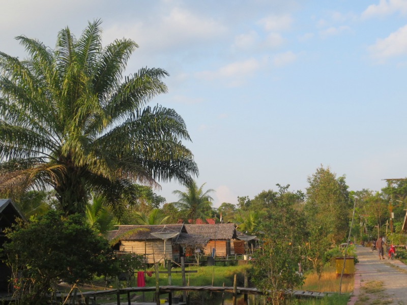 Traditional Indonesian village